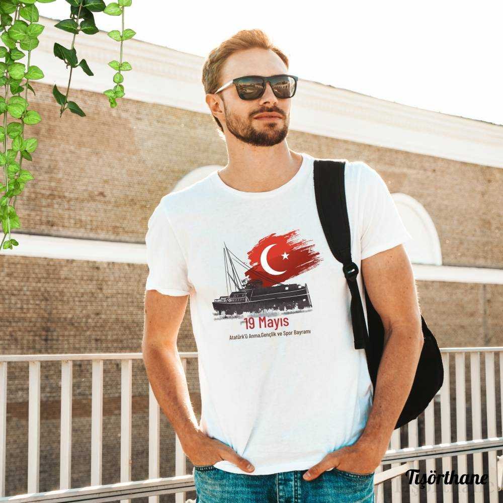 19 Mayıs Atatürk'ü Anma Gençlik ve Spor Bayramı Tişörtü
