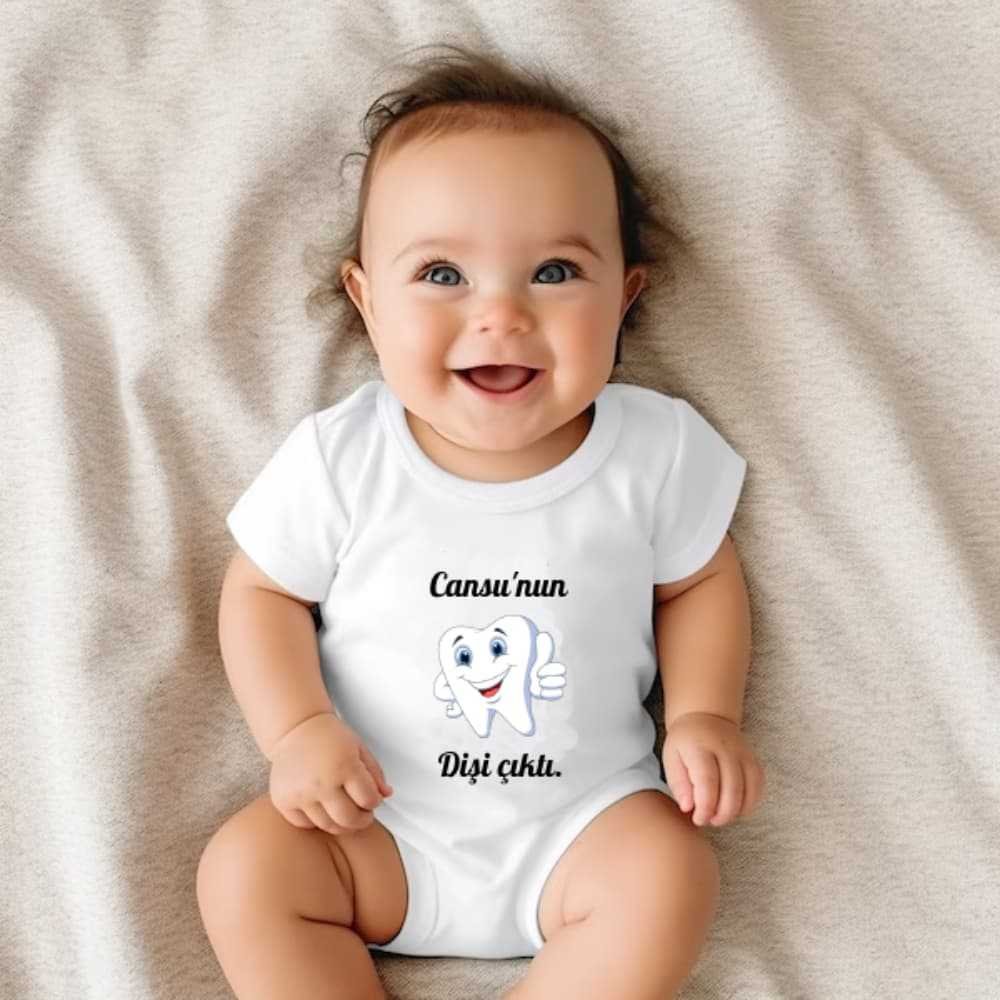 İsme Özel, Dişi Çıktı Baskılı Diş Çıkartma Zıbını